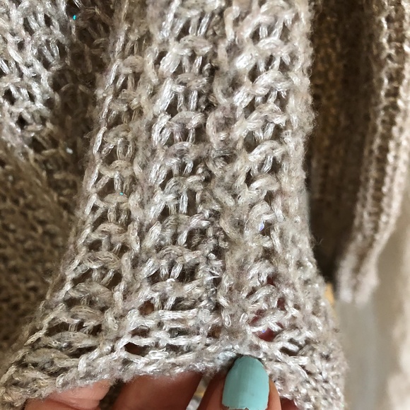 AERIE Silver Knit Pullover - Picture 9 of 13